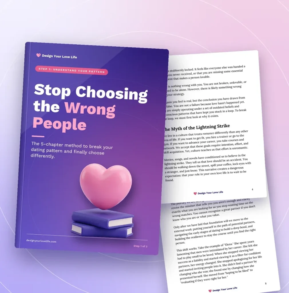 Stop Choosing the Wrong People: core guide cover and two inner pages